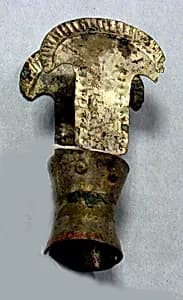 Hammered Silver Miniature Crown by Unknown Artist
