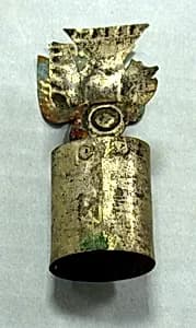 Hammered Silver Miniature Crown by Unknown Artist