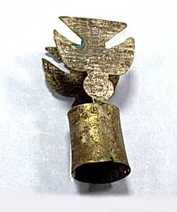 Hammered Silver Miniature Crown by Unknown Artist