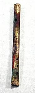 Hammered Silver Miniature Flute by Unknown Artist