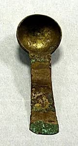 Hammered Silver Spoon by Unknown Artist