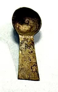 Hammered Silver Spoon by Unknown Artist