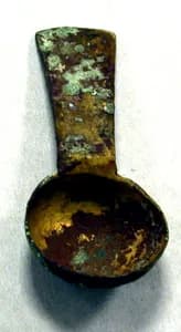 Hammered Silver Spoon by Unknown Artist