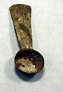 Hammered Silver Spoon by Unknown Artist