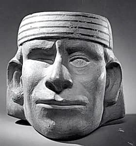 Head Vessel by Unknown Artist