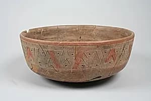 Incised bowl with geometric pattern by Unknown Artist