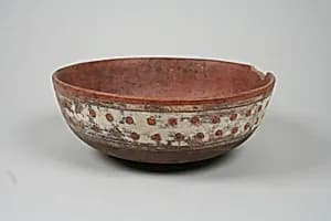 Incised Painted Bowl by Unknown Artist