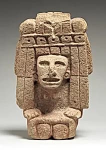 Kneeling Female Deity by Unknown Artist