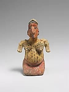 Kneeling Female Figure by Unknown Artist