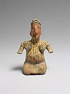 Kneeling Female Figure by Unknown Artist