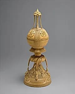 Lidded Saltcellar by Sapi-Portuguese artist