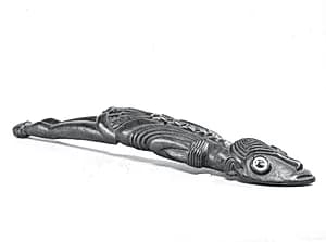 Lizard Man Figure (Moko) by Unknown Artist