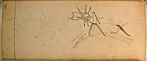 Maffet Ledger: Drawing by Unknown Artist