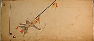 Maffet Ledger: Drawing by Unknown Artist