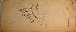 Maffet Ledger: Drawing by Unknown Artist