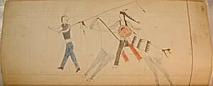Maffet Ledger: Drawing by Unknown Artist