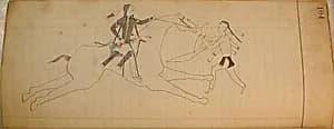 Maffet Ledger: Drawing by Unknown Artist