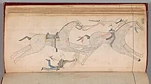 Maffet Ledger: Drawing by Unknown Artist