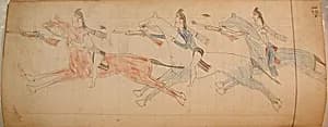 Maffet Ledger: Drawing by Unknown Artist