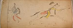 Maffet Ledger: Drawing by Unknown Artist