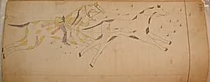 Maffet Ledger: Drawing by Unknown Artist