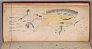 Maffet Ledger: Drawing by Unknown Artist