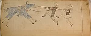 Maffet Ledger: Drawing by Unknown Artist