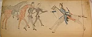Maffet Ledger: Drawing by Unknown Artist