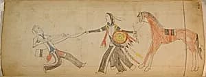Maffet Ledger: Drawing by Unknown Artist