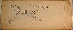 Maffet Ledger: Riderless horse by Unknown Artist