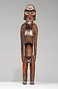 Male Figure (Moai Kavakava) by Unknown Artist