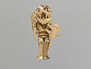 Masked Figure Pendant by Unknown Artist