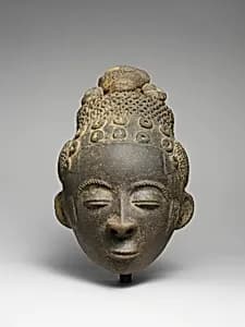Portrait of Akan artist