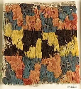 Miniature Feathered Dress by Unknown Artist