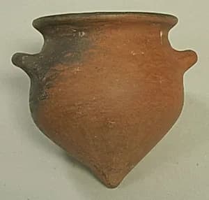 Miniature Jar with Two Handles by Unknown Artist