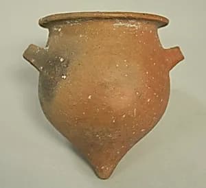 Miniature Jar with Two Handles by Unknown Artist