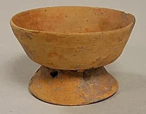 Miniature Pedestal Bowl by Unknown Artist