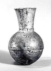 Miniature Silver Jar by Unknown Artist