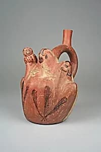 Mountain Scene Bottle by Unknown Artist