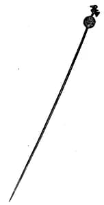 Ornamented Pin (tupu) by Unknown Artist