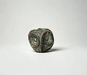 Owl Bell Ornament by Unknown Artist