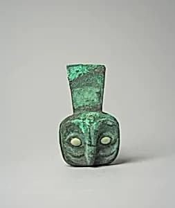 Owl Tab Ornament by Unknown Artist