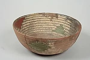 Painted Bowl by Unknown Artist