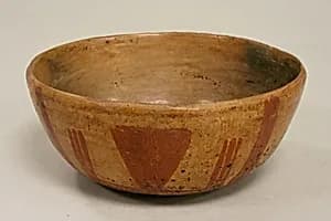 Painted Bowl by Unknown Artist