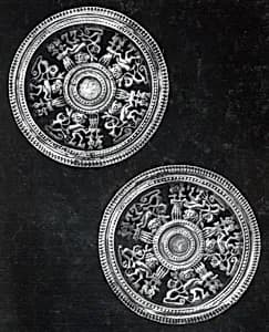 Pair of Earflare Frontals by Unknown Artist
