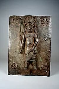 Plaque: Oba or Chief by Unknown Artist