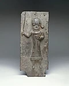 Plaque: Palace Priest (Ooton) by Unknown Artist