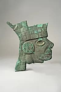 Profile Warrior Face by Unknown Artist
