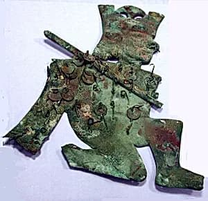 Profile Warrior Ornament by Unknown Artist