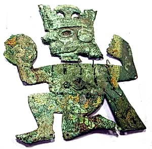 Profile Warrior Ornament by Unknown Artist